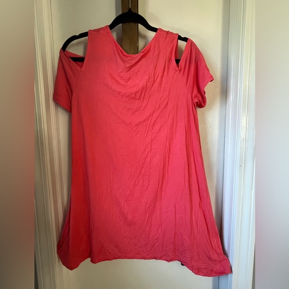 Jones New York Women’s Open/Cold Shoulder Coral Blouse/Top Size Medium NWT - Picture 4 of 4